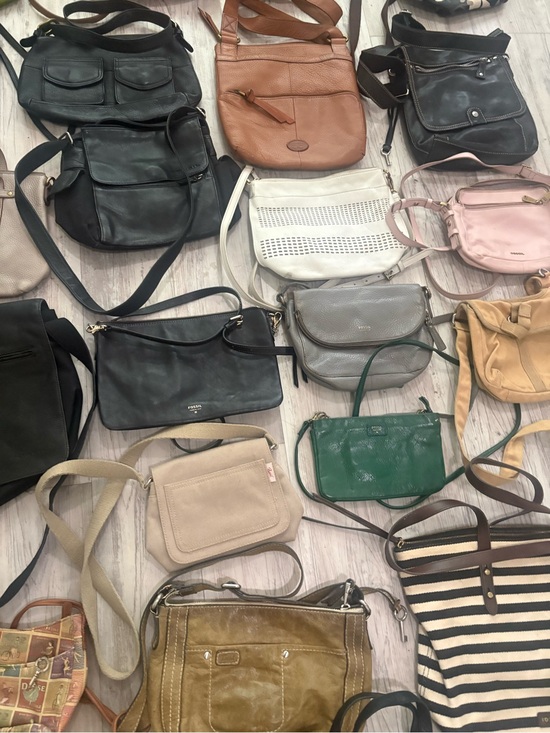 Fossil Handbags - fossil lot bags